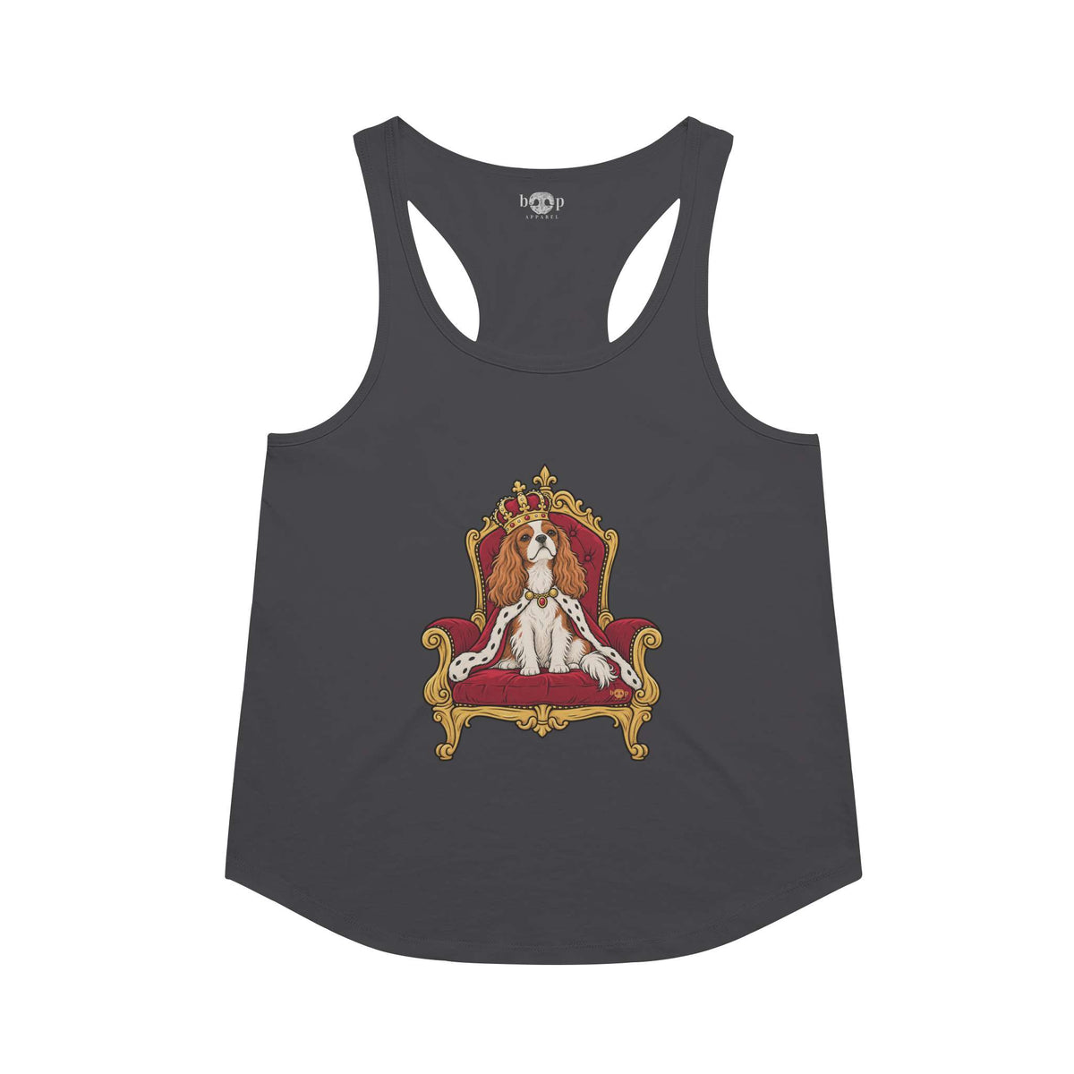 King Charles of the Cavaliers Racerback Tank