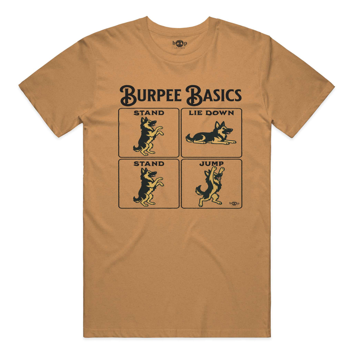 Burpee Basics Everyday T in Heather Autumn