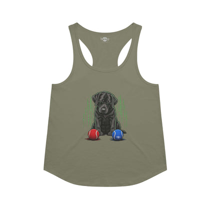 Down the Rabbit Hole Racerback Tank