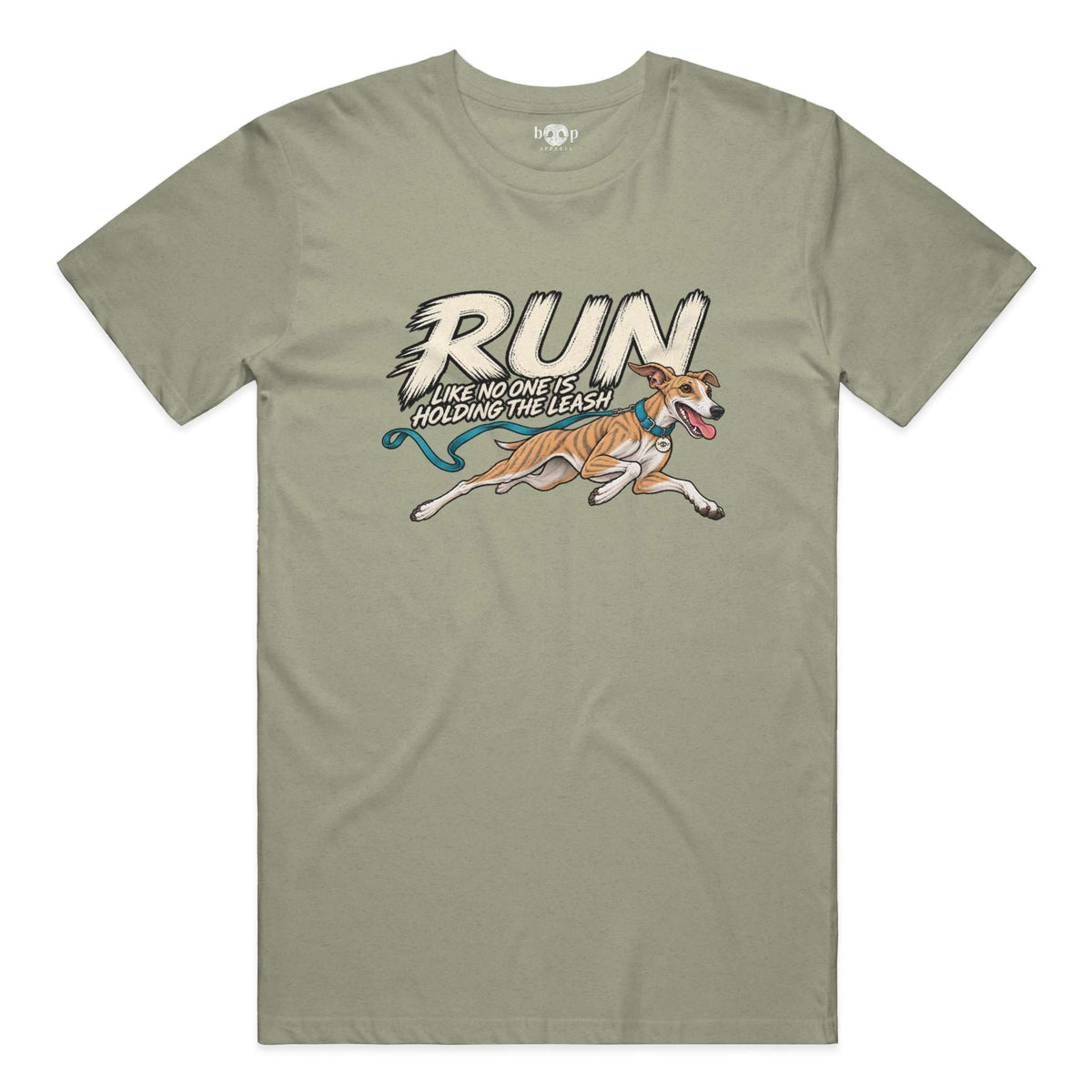 Run Unleashed Everyday T in Heather Olive