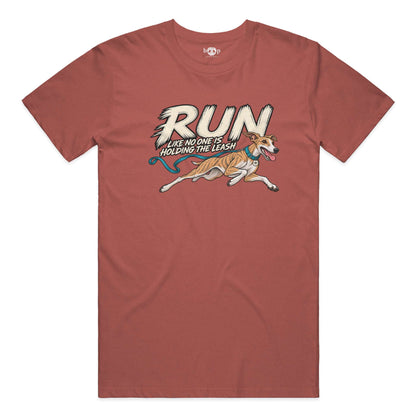 Run Unleashed Performance T in Clay Triblend