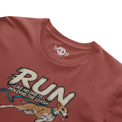 Run Unleashed Performance T in Clay Triblend, alternate view 2