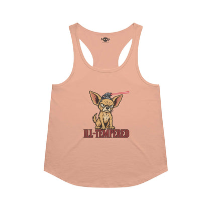 Ill-Tempered Racerback Tank in Vintage Light Orange