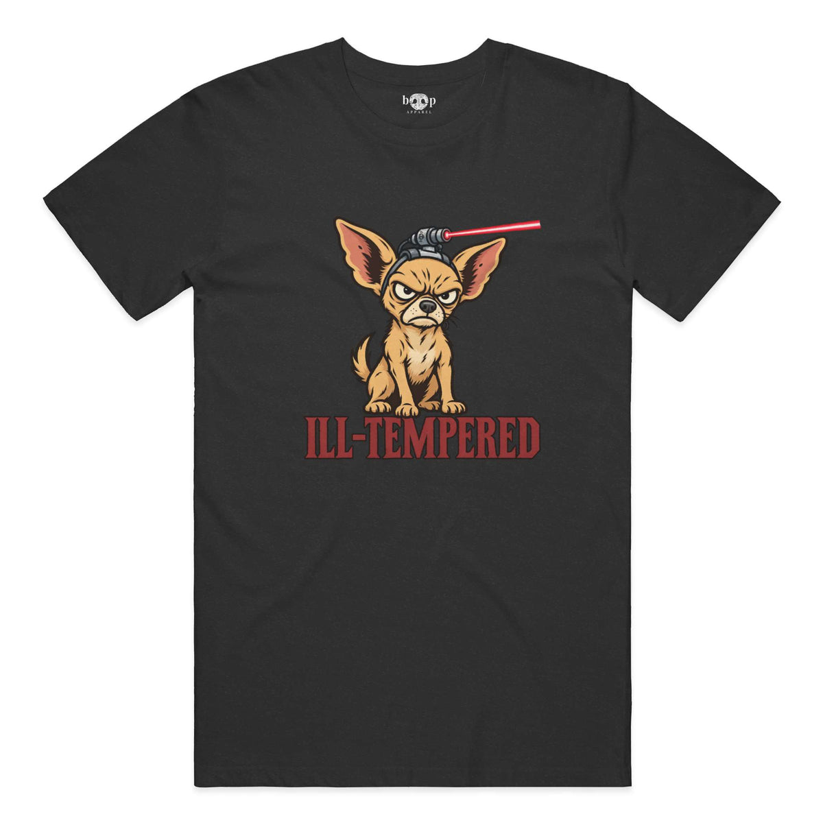 Ill-Tempered Everyday T in Black Heather