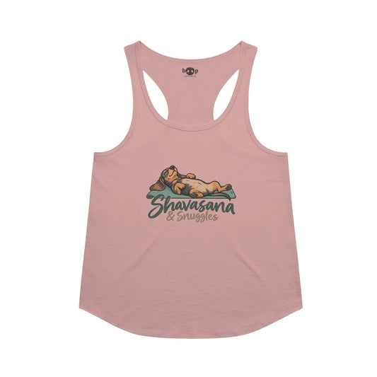 Shavasana Snuggles Racerback Tank