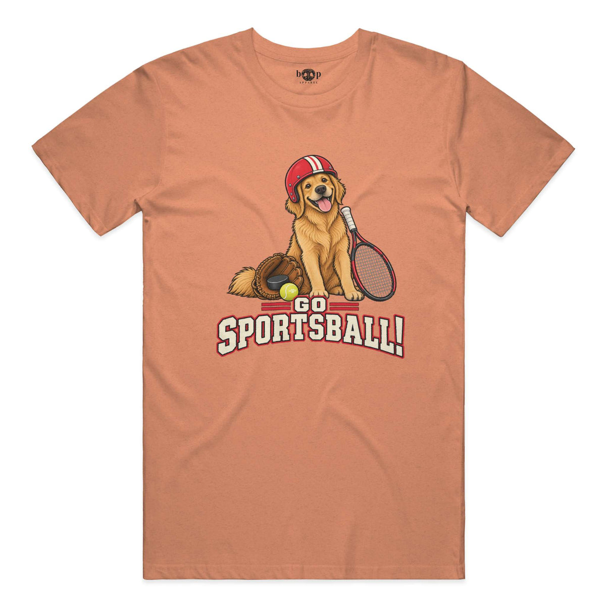 Go Sportsball Performance T in Orange Triblend