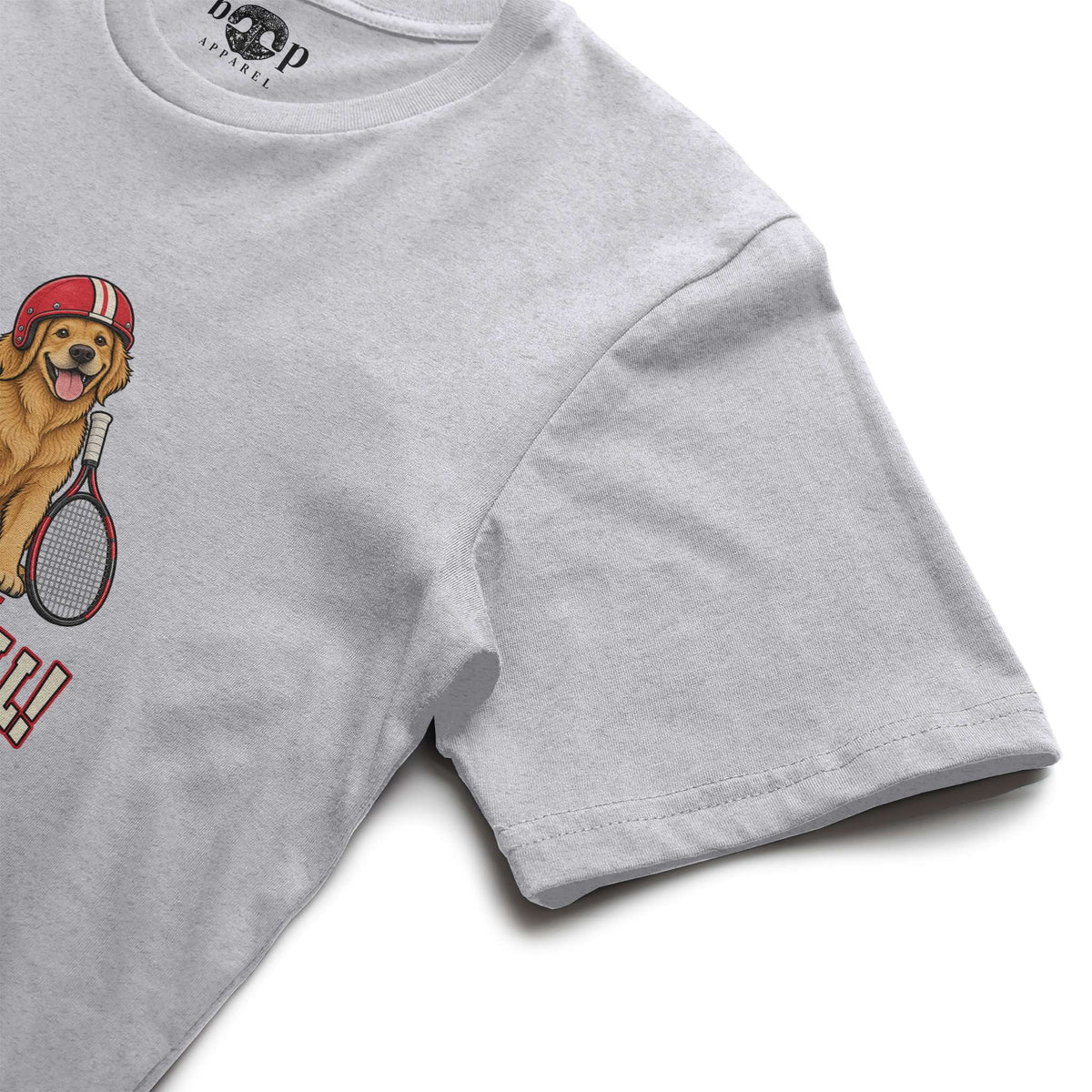 Go Sportsball Performance T in White Fleck Triblend, alternate view 3