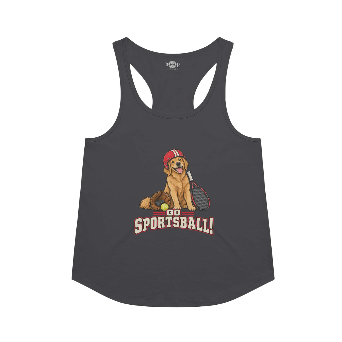 Go Sportsball Racerback Tank