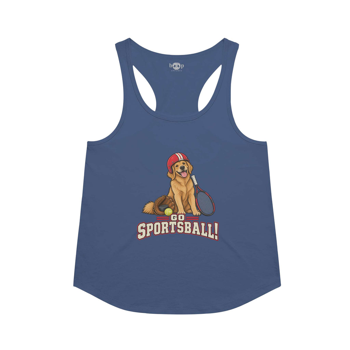 Go Sportsball Racerback Tank