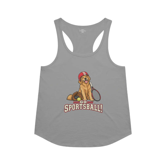 Go Sportsball Racerback Tank