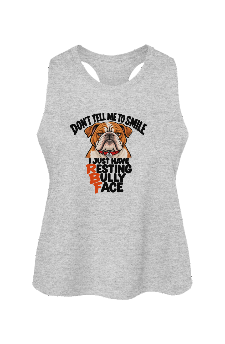 Resting Bully Face Crop Tank