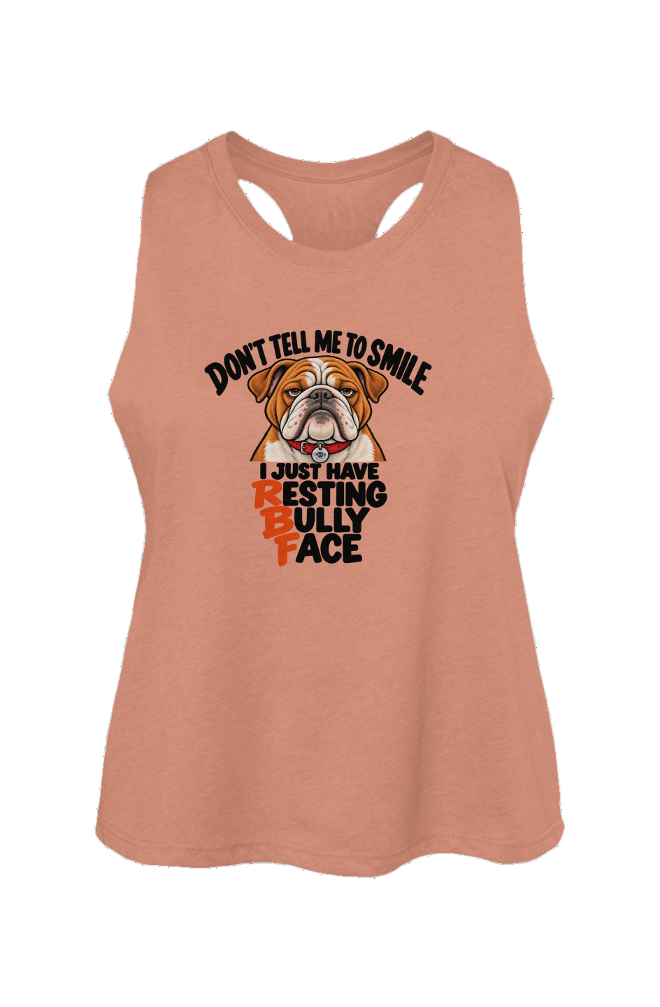Resting Bully Face Crop Tank