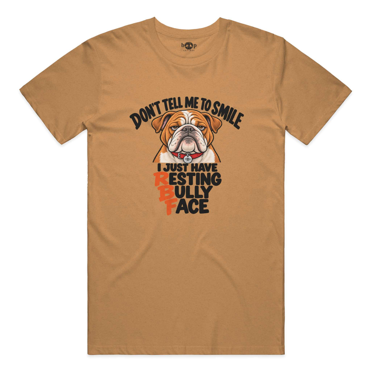 Resting Bully Face Everyday T in Heather Autumn