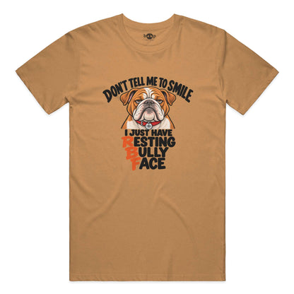 Resting Bully Face Everyday T in Heather Autumn