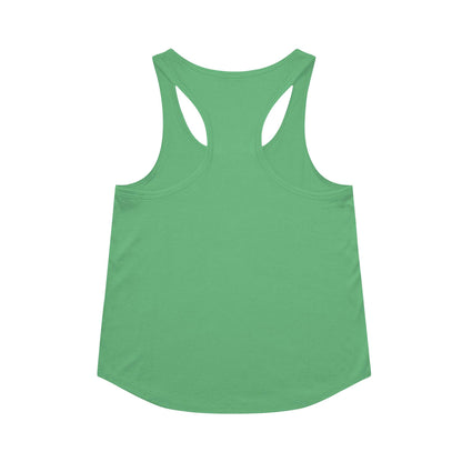 Sweat Drips Down My Paws Racerback Tank in Envy, alternate view 2