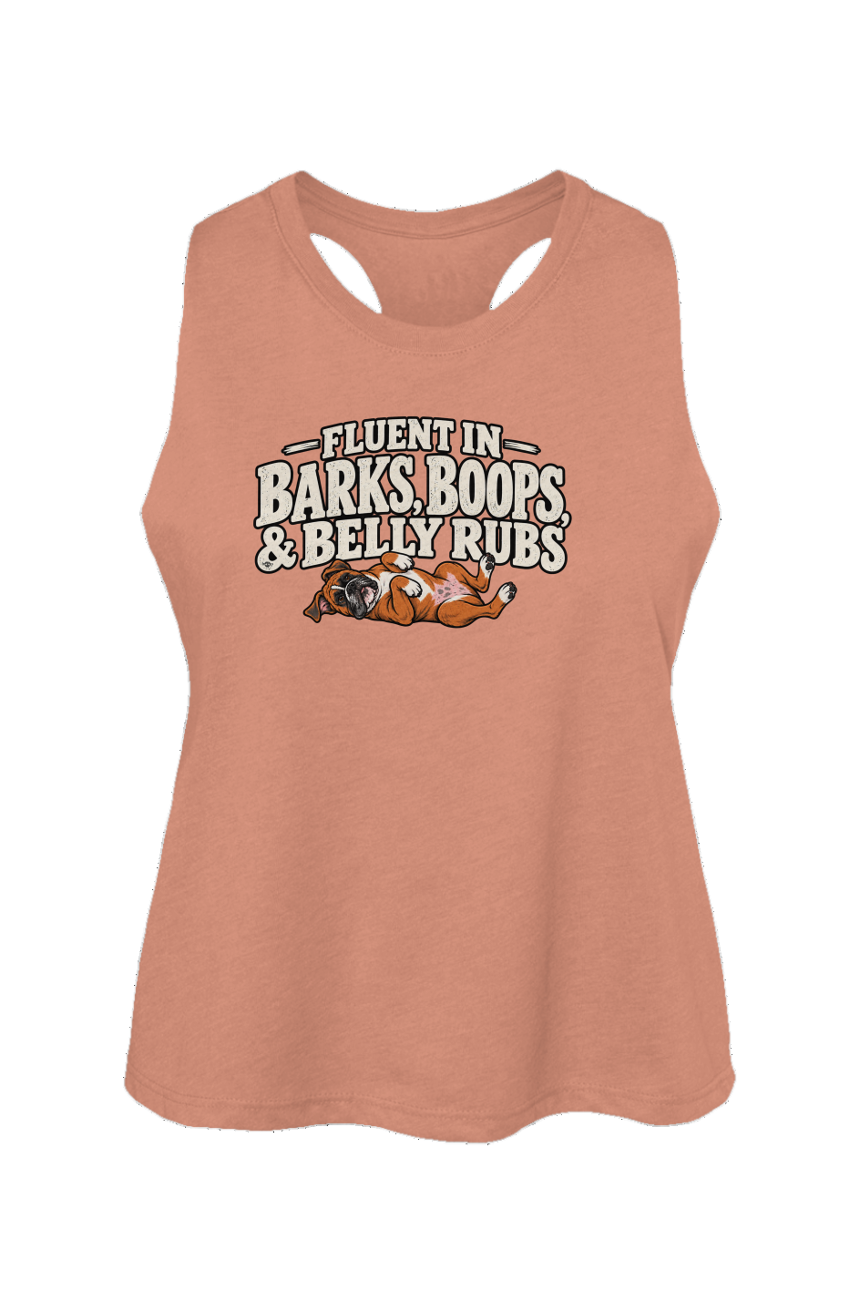 Trilingual Crop Tank