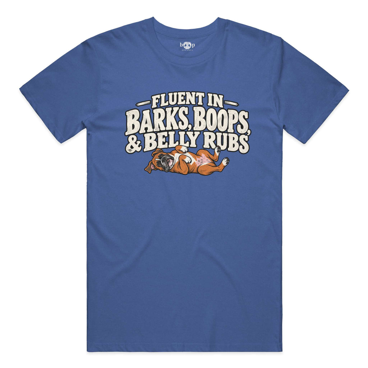 Trilingual Performance T in True Royal Triblend