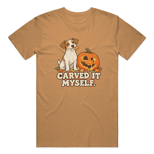 Carved it Myself everyday t in Heather Autumn