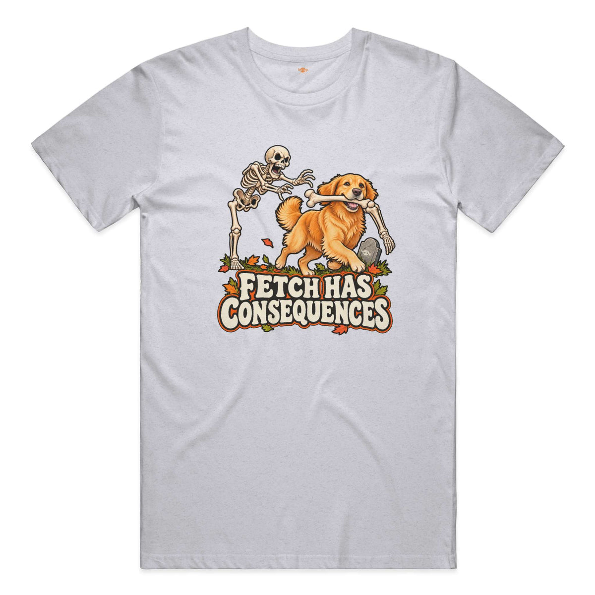 Fetch Has Consequences performance t in White Fleck Triblend