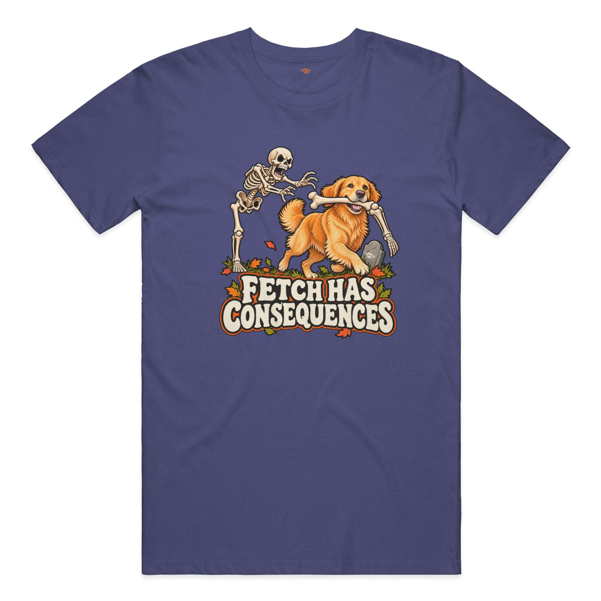 Fetch Has Consequences performance t in Navy Triblend