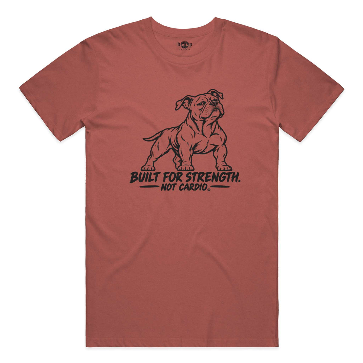 Built for Strength, Not Cardio Performance T in Clay Triblend