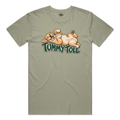 Tummy Toll Everyday T in Heather Olive