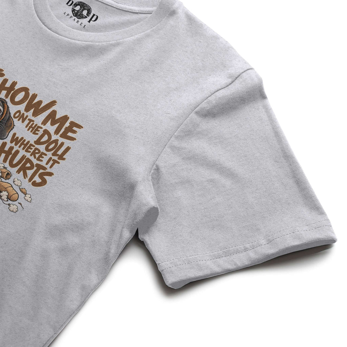 Everything Hurts Performance T in White Fleck Triblend, alternate view 3