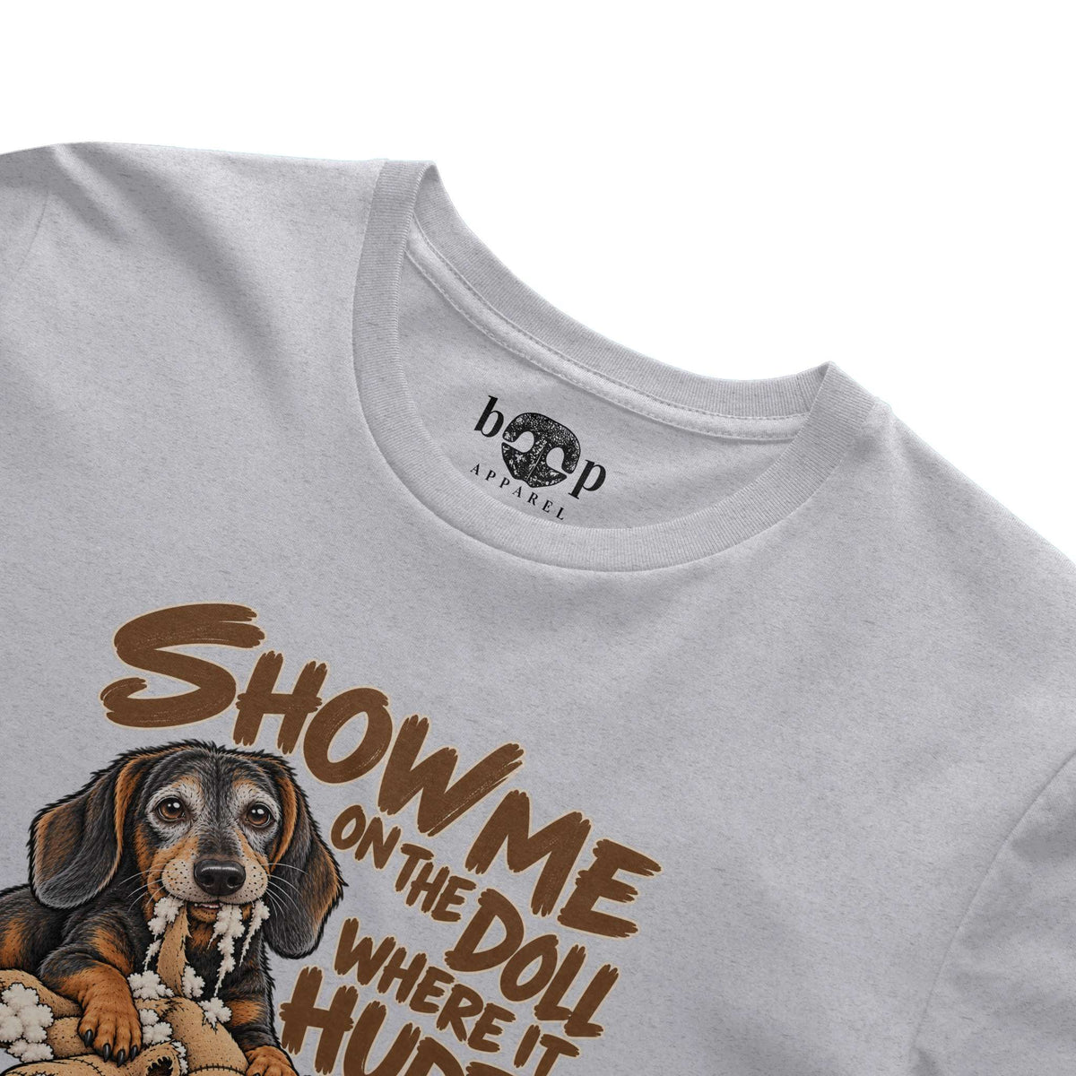 Everything Hurts Performance T in White Fleck Triblend, alternate view 2