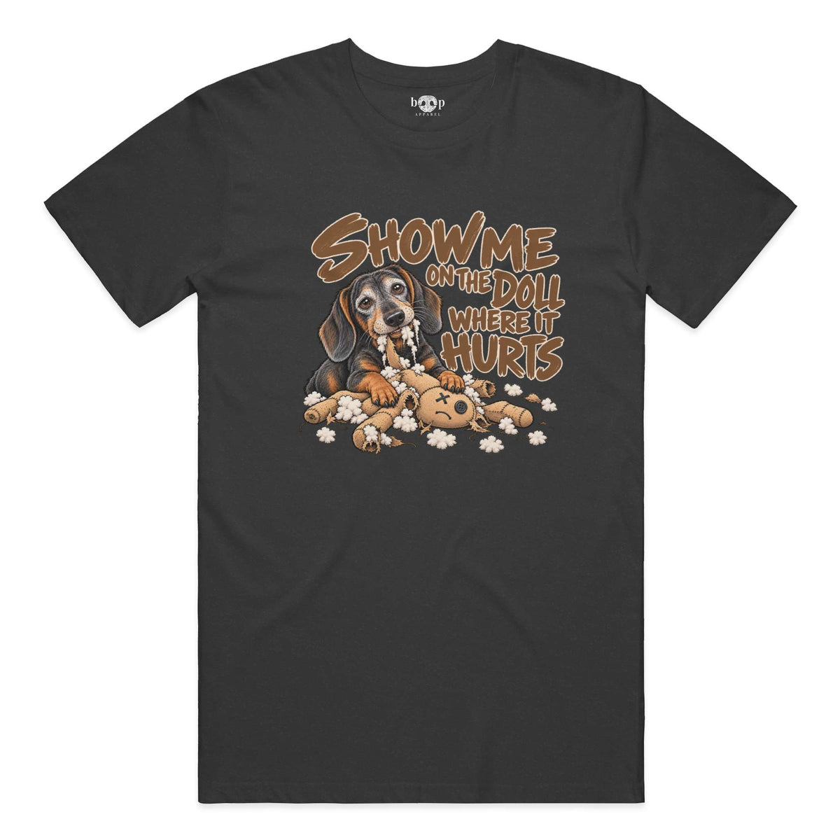 Everything Hurts Performance T in Charcoal Black Triblend