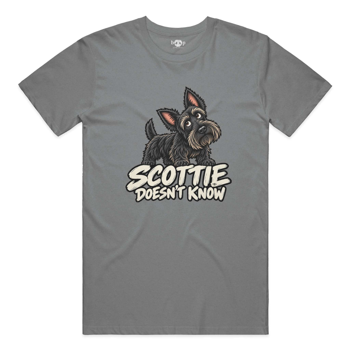 Scottie Doesn't Know Performance T in Grey Triblend