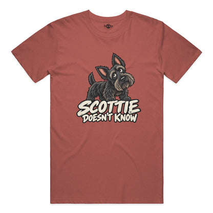 Scottie Doesn't Know Performance T in Clay Triblend