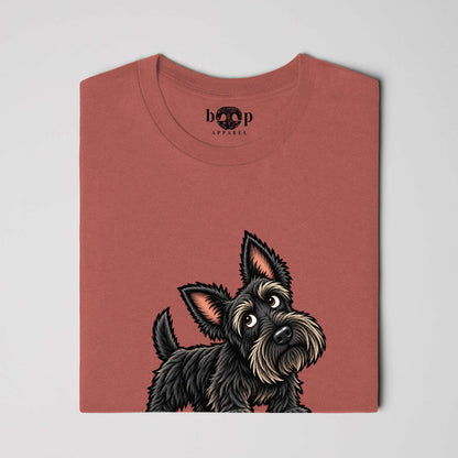 Scottie Doesn't Know Performance T in Clay Triblend, alternate view 1