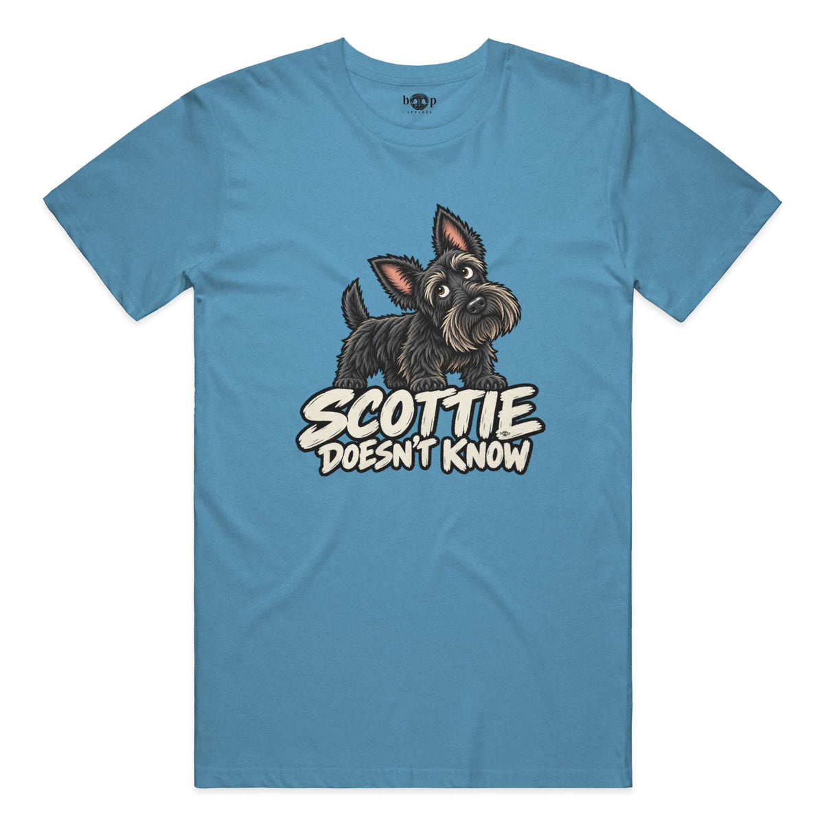 Scottie Doesn't Know Performance T in Aqua Triblend