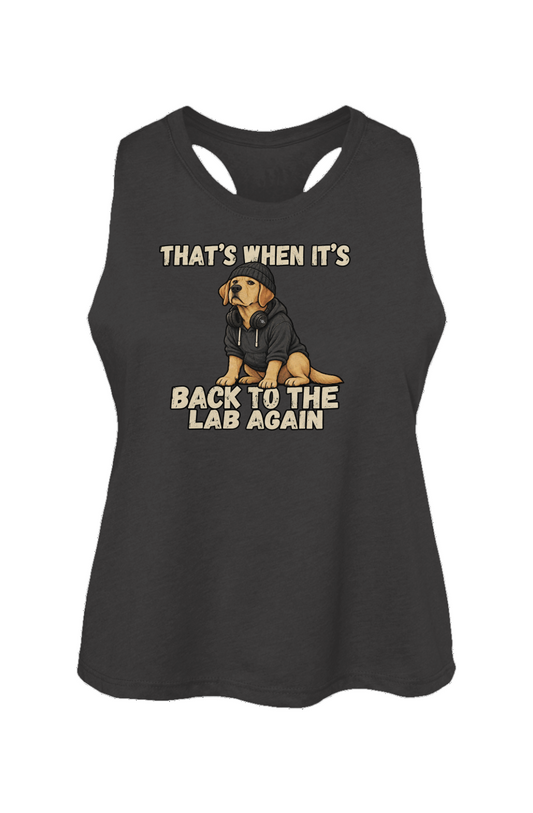 Back to the Lab Crop Tank