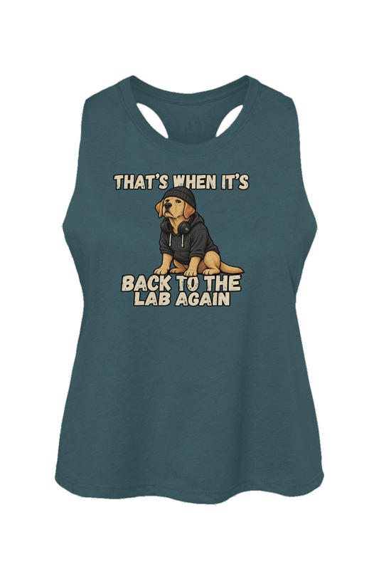 Back to the Lab Crop Tank
