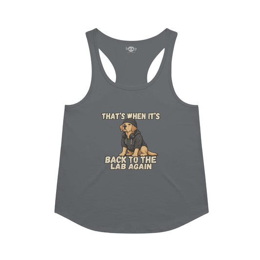 Back to the Lab Racerback Tank