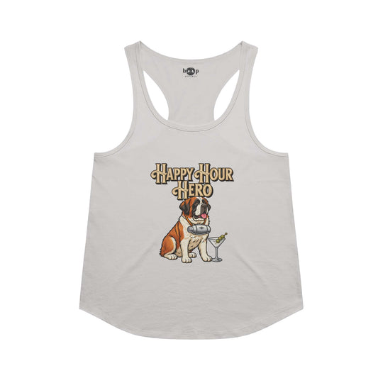 Happy Hour Hero Racerback Tank