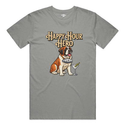 Happy Hour Hero Everyday T in Deep Heather