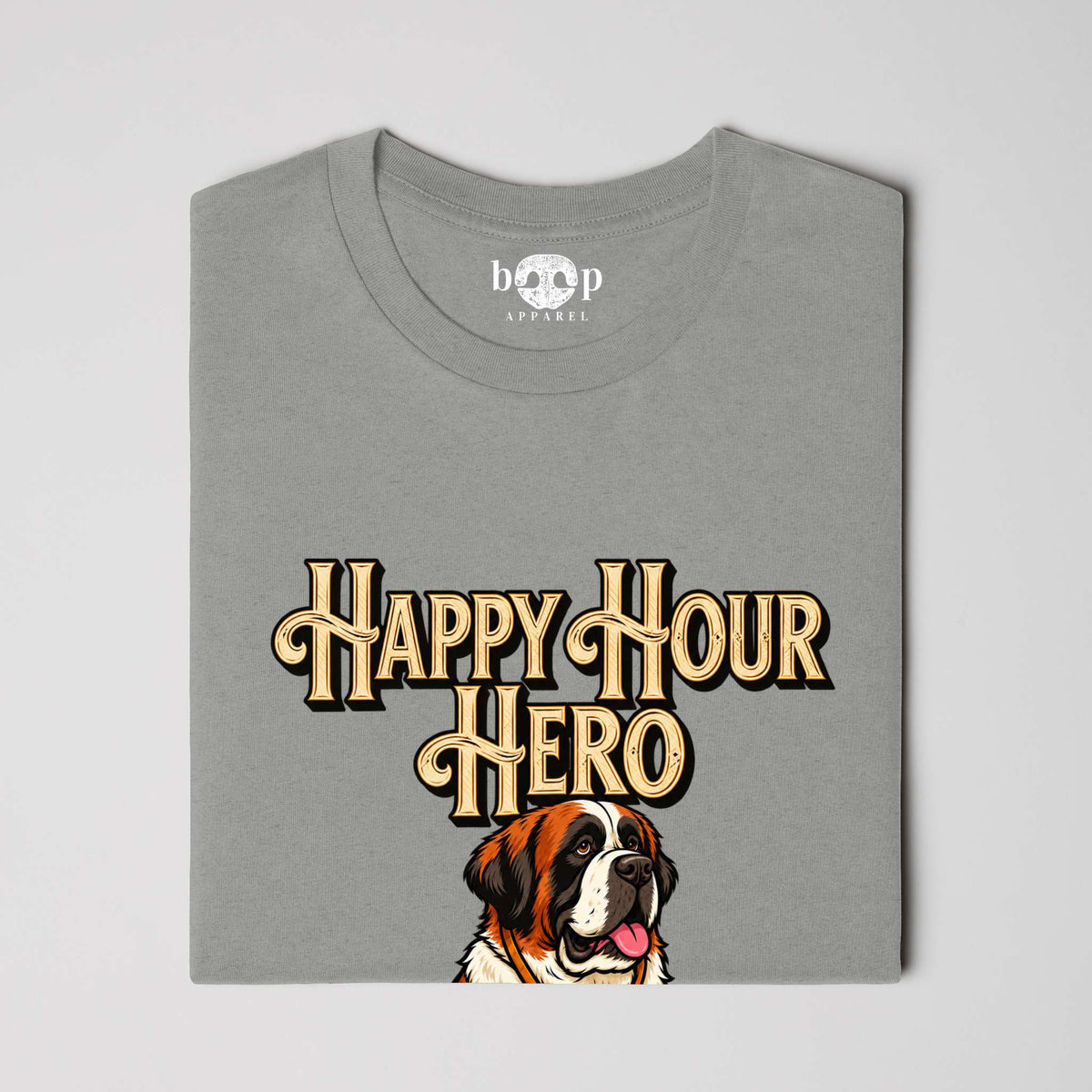 Happy Hour Hero Everyday T in Deep Heather, alternate view 3