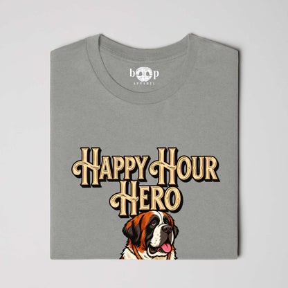 Happy Hour Hero Everyday T in Deep Heather, alternate view 3