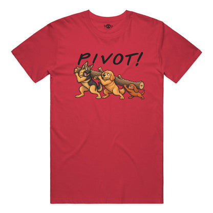 Pivot Everyday T in Heather Red