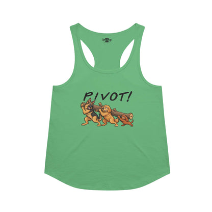 Pivot Racerback Tank in Envy