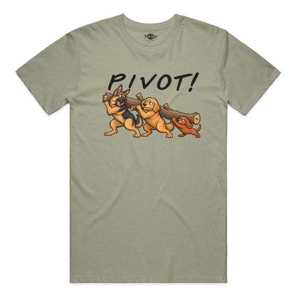 Pivot Everyday T in Heather Olive