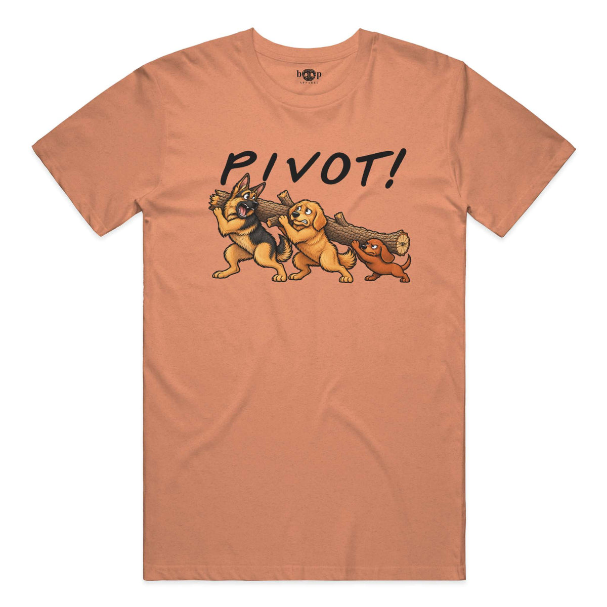 Pivot Performance T in Orange Triblend