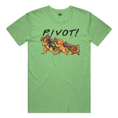 Pivot Performance T in Green Triblend
