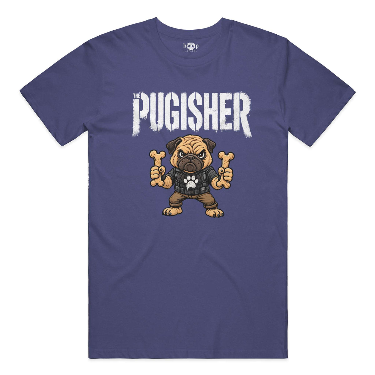 Pugisher Performance T in Navy Triblend
