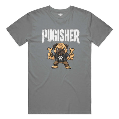 Pugisher Performance T in Grey Triblend