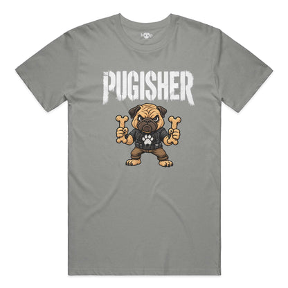 Pugisher Everyday T in Deep Heather