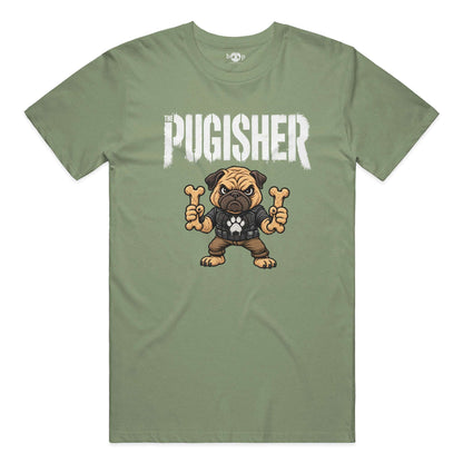 Pugisher Performance T in Military Green Triblend