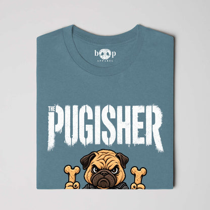 Pugisher Performance T in Solid Slate Triblend, alternate view 1